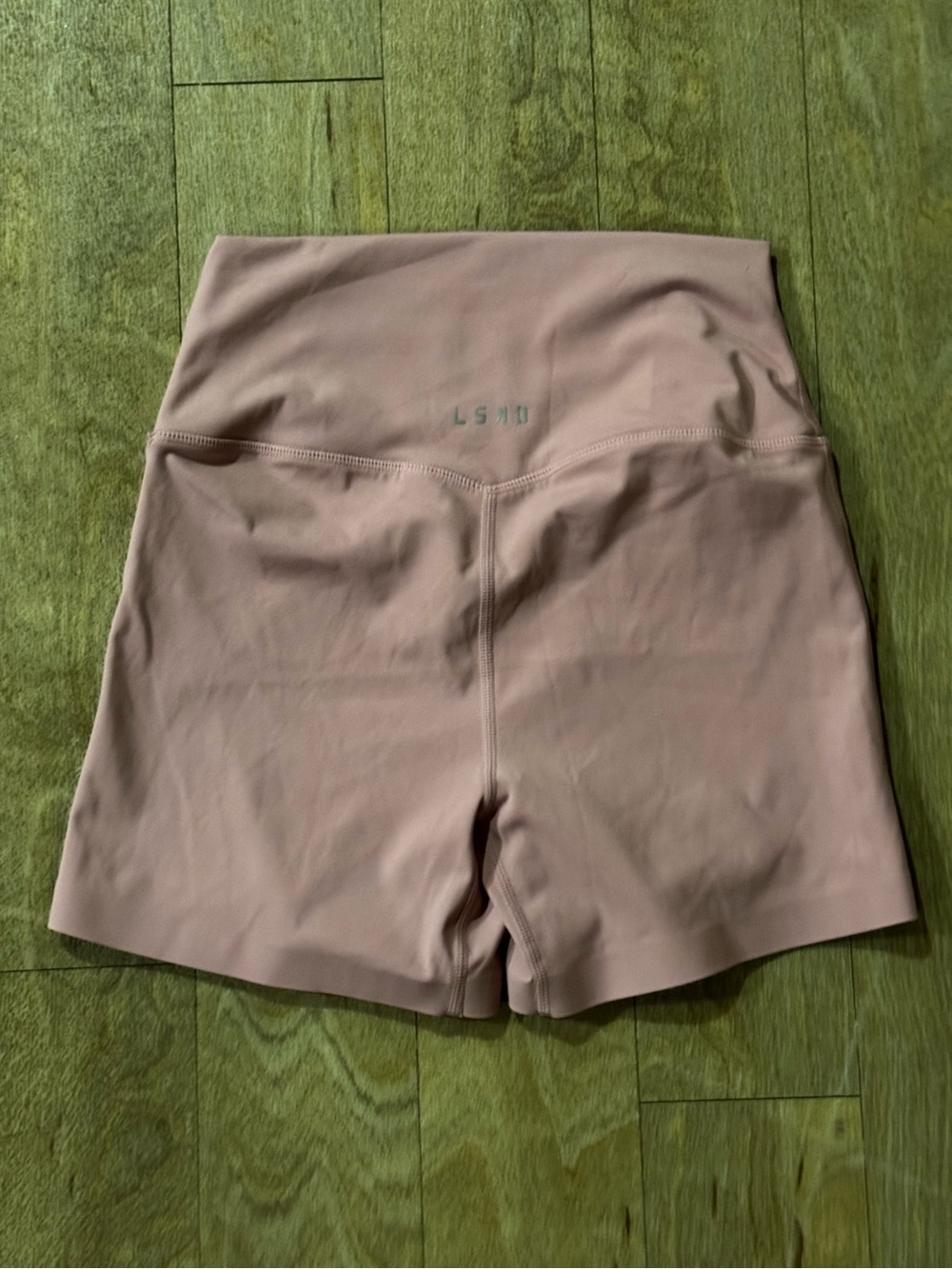 LSKD Blaze Ultra High Rise 4" Short Pink Frosting Size Medium